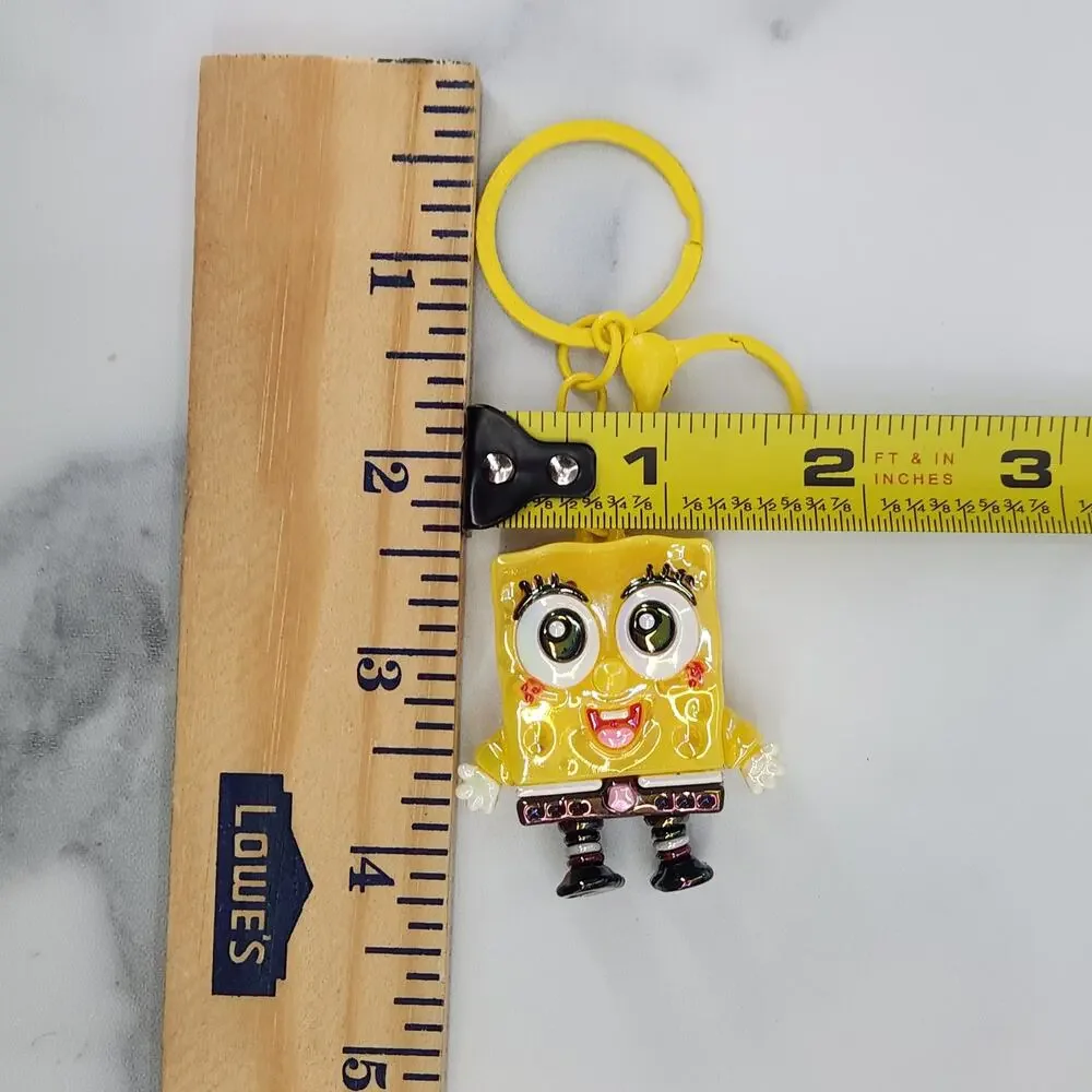 SpongeBob 3D Figure Keychain & Bag Charm SpongeBob SquarePants Character